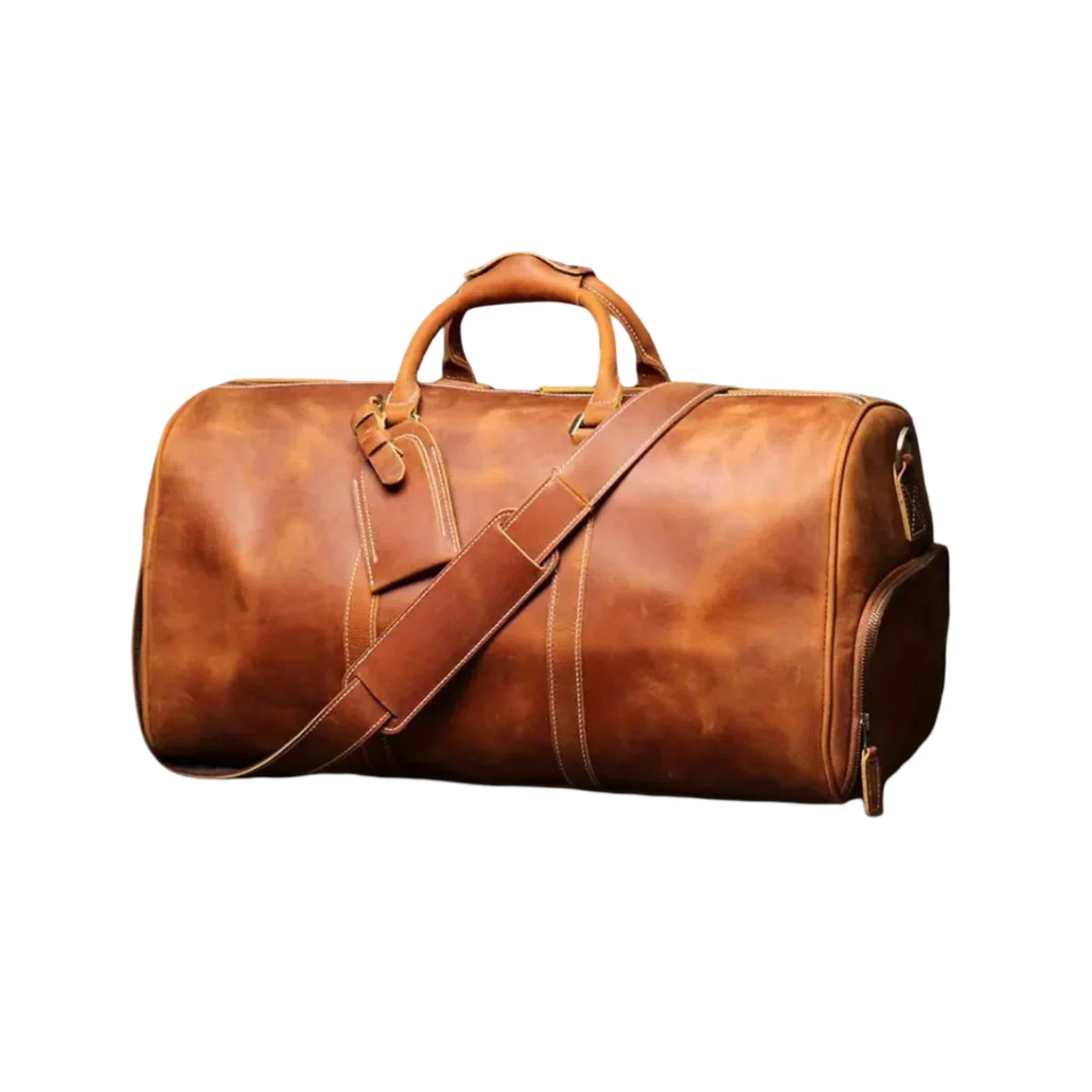 Marissa | Classic Crafted Travel Leather Duffel Bag