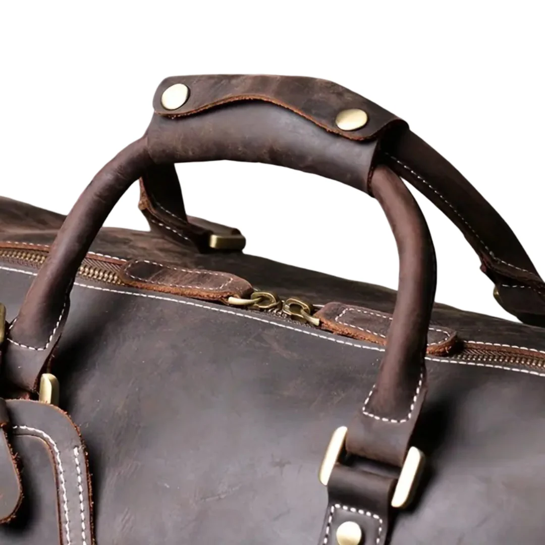 Marissa | Classic Crafted Travel Leather Duffel Bag