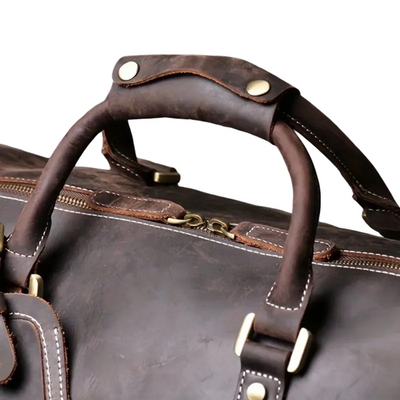 Marissa | Classic Crafted Travel Leather Duffel Bag