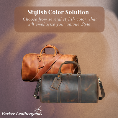 Margie | Spacious Polished Travel Duffel Bag