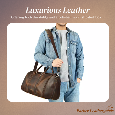 Margie | Spacious Polished Travel Duffel Bag