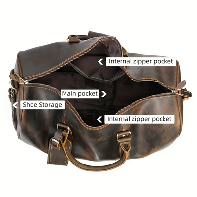 Andie | Vintage Rugged Duffel bag