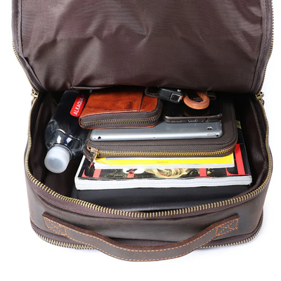 Sandra | Modern Zip-Front Backpack