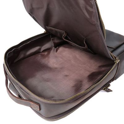 Sandra | Modern Zip-Front Backpack
