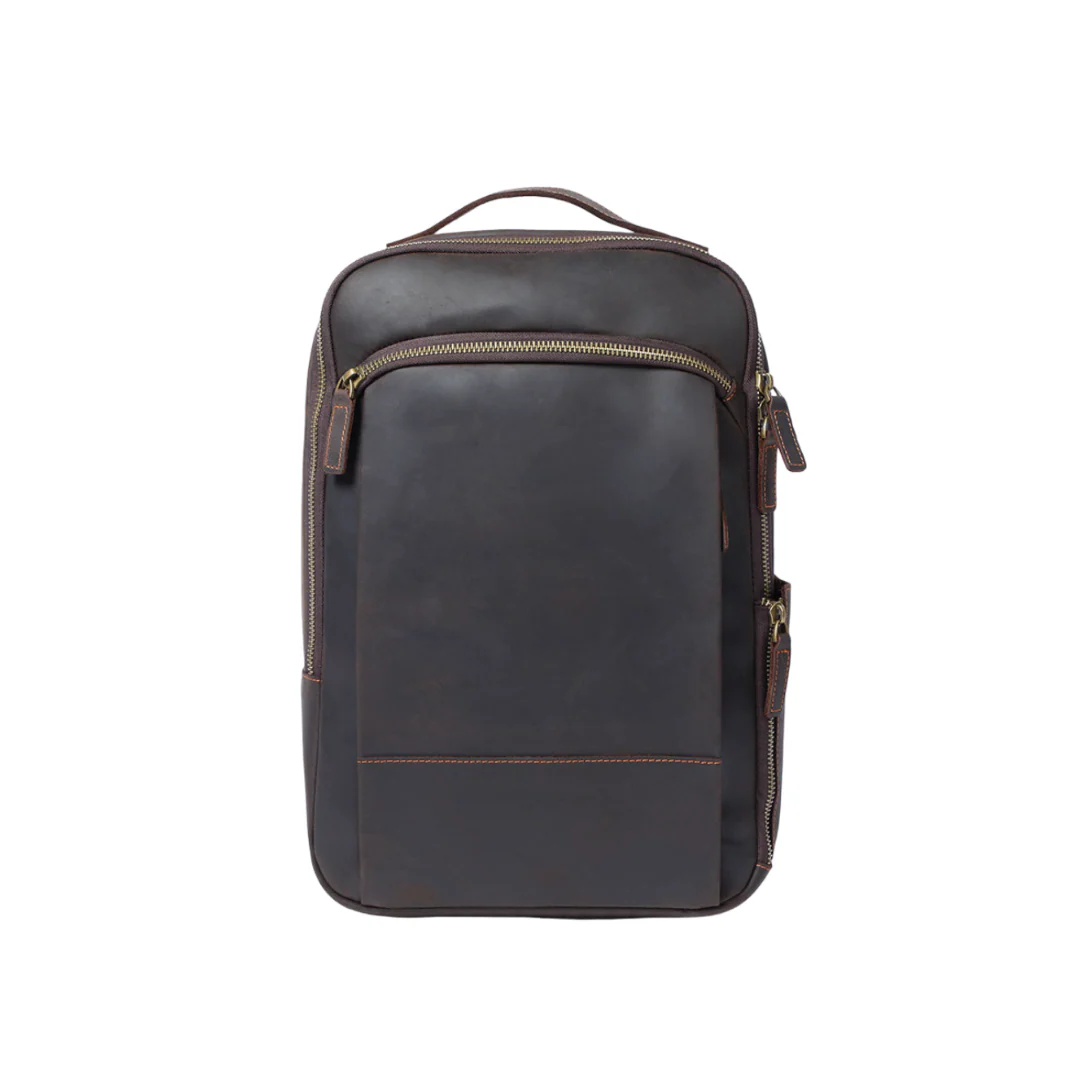Sandra | Modern Zip-Front Backpack