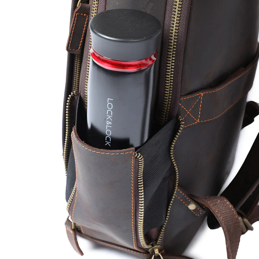Sandra | Modern Zip-Front Backpack