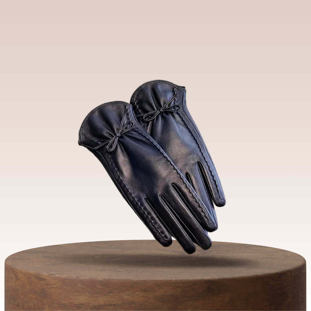 Edna | Bow Accent Gloves