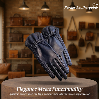 Edna | Bow Accent Gloves