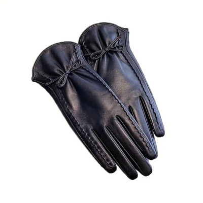Edna | Bow Accent Gloves