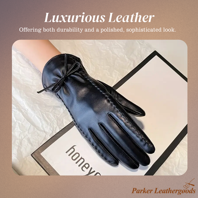 Edna | Bow Accent Gloves