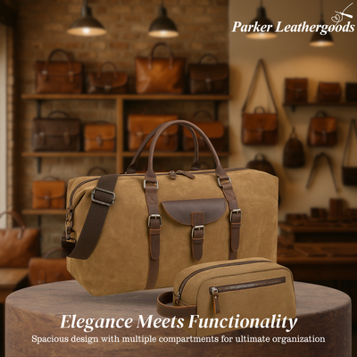 Charice | Travel Duffel with Matching Toiletry Bag