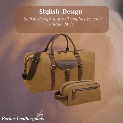 Charice | Travel Duffel with Matching Toiletry Bag