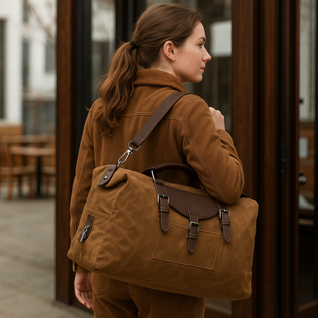 Charice | Travel Duffel with Matching Toiletry Bag