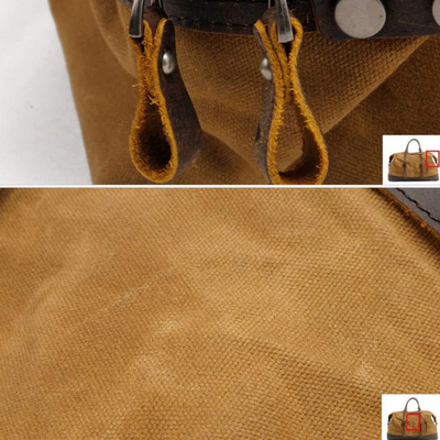 Billie | Large Interior Canvas Duffel Bag