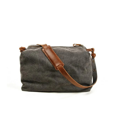 Perry | Canvas & Leather Duffel Bag