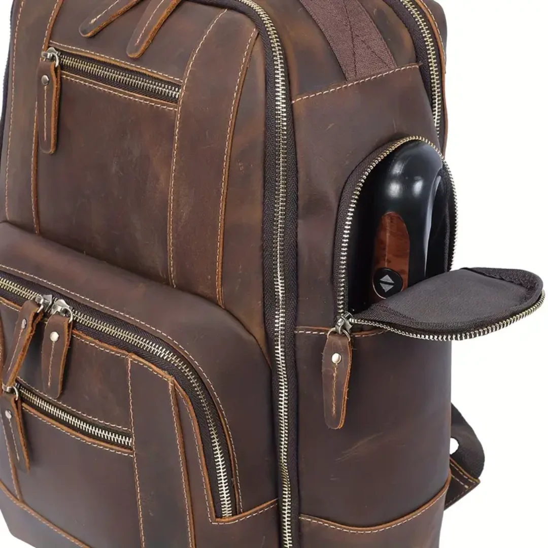 Piper | Rugged Distressed Travel Backpack