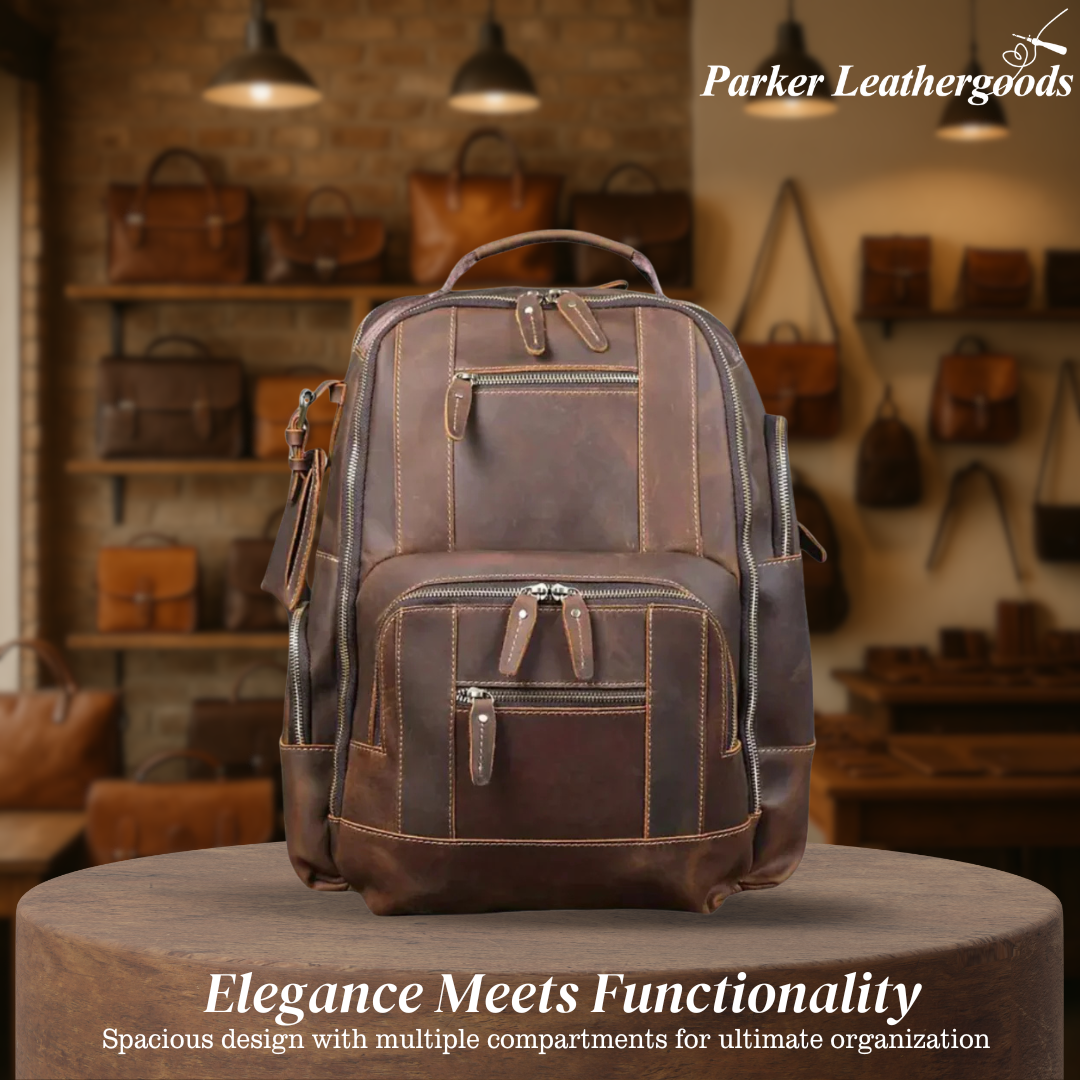 Piper | Rugged Distressed Travel Backpack