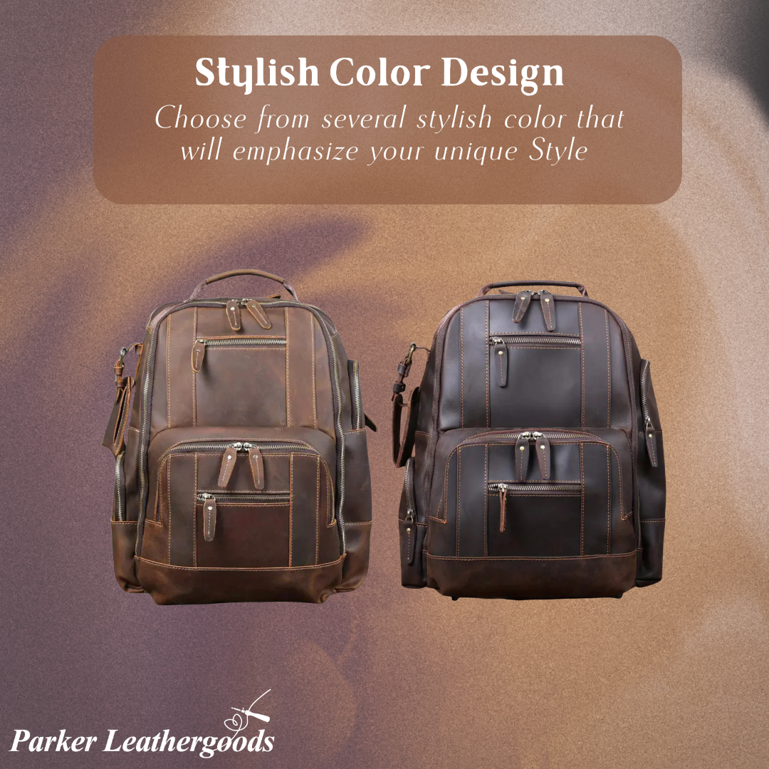 Piper | Rugged Distressed Travel Backpack