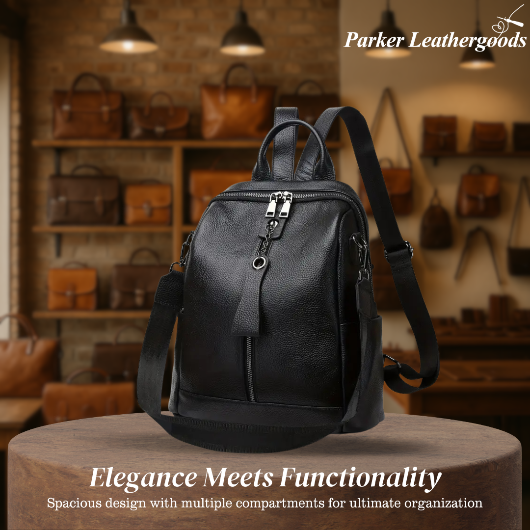 Divine | Black Fashion Backpack