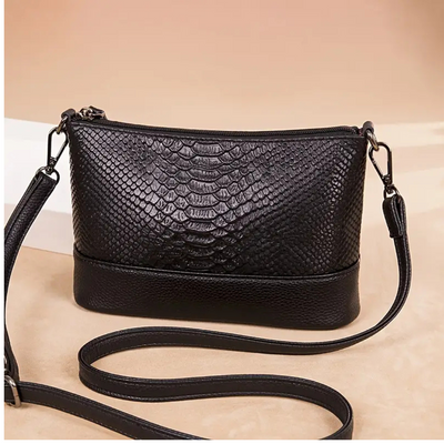 Vanessa | Reptile Texture Shoulder Bag