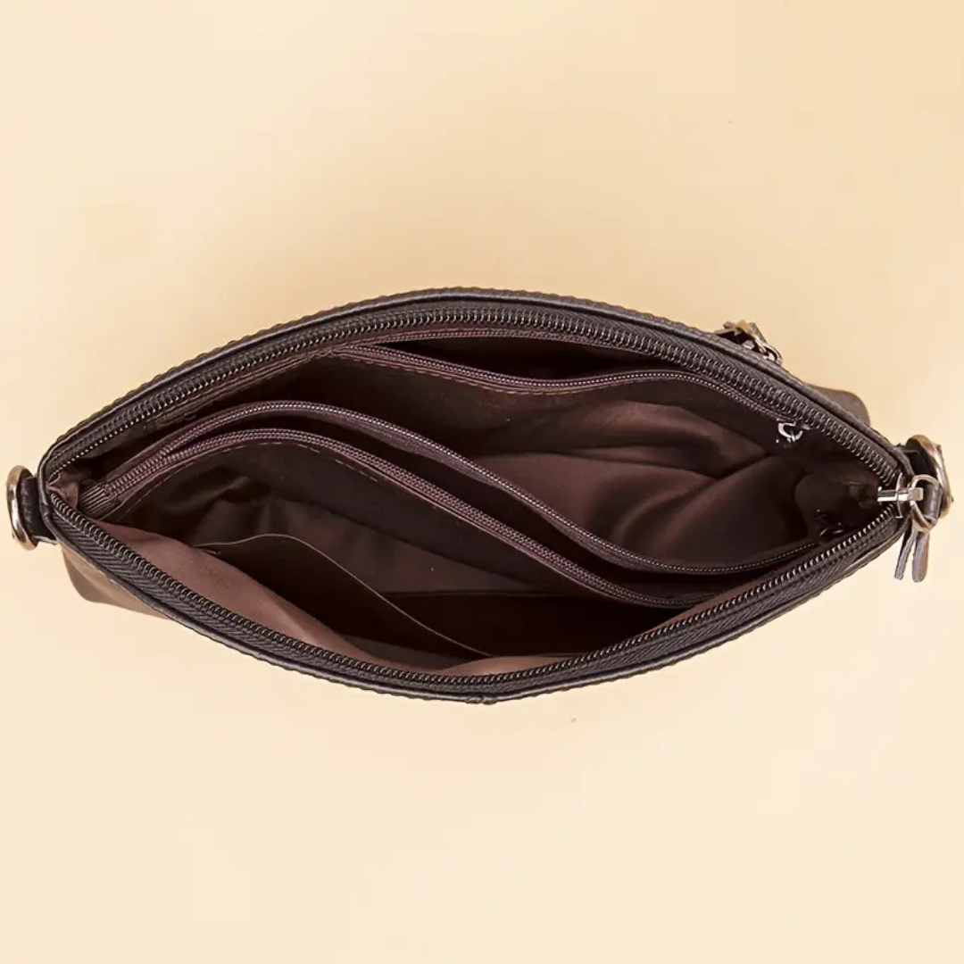 Vanessa | Reptile Texture Shoulder Bag