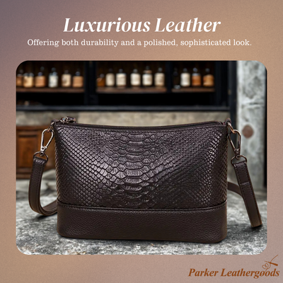 Vanessa | Reptile Texture Shoulder Bag
