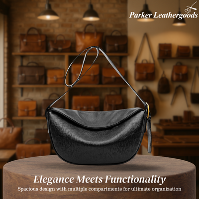 Aubrey | Crescent Modern Crossbody Bag