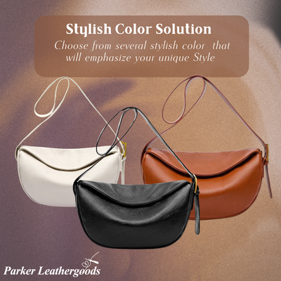 Aubrey | Crescent Modern Crossbody Bag