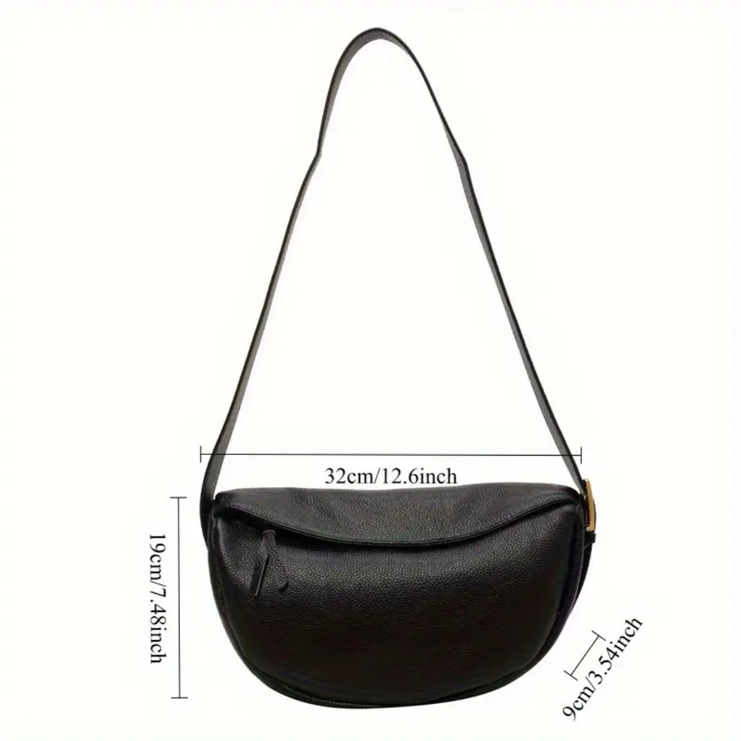 Aubrey | Crescent Modern Crossbody Bag