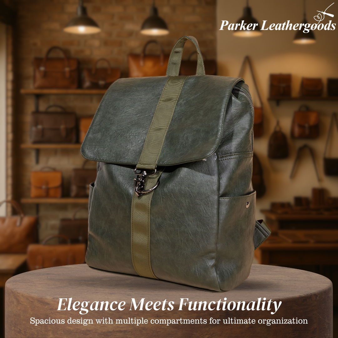 Emma | Vintage Flap Backpack