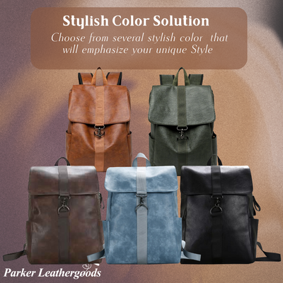 Emma | Vintage Flap Backpack