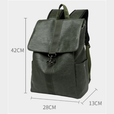 Emma | Vintage Flap Backpack