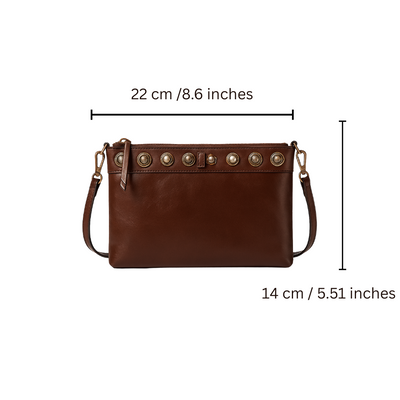 Bravine | Timeless Studded Crossbody Bag