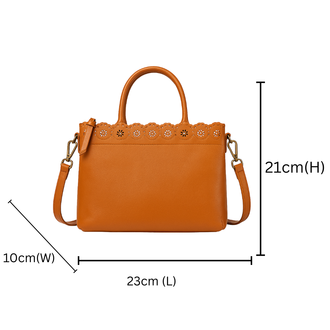 Alura | Delicate Edge Satchel Bag