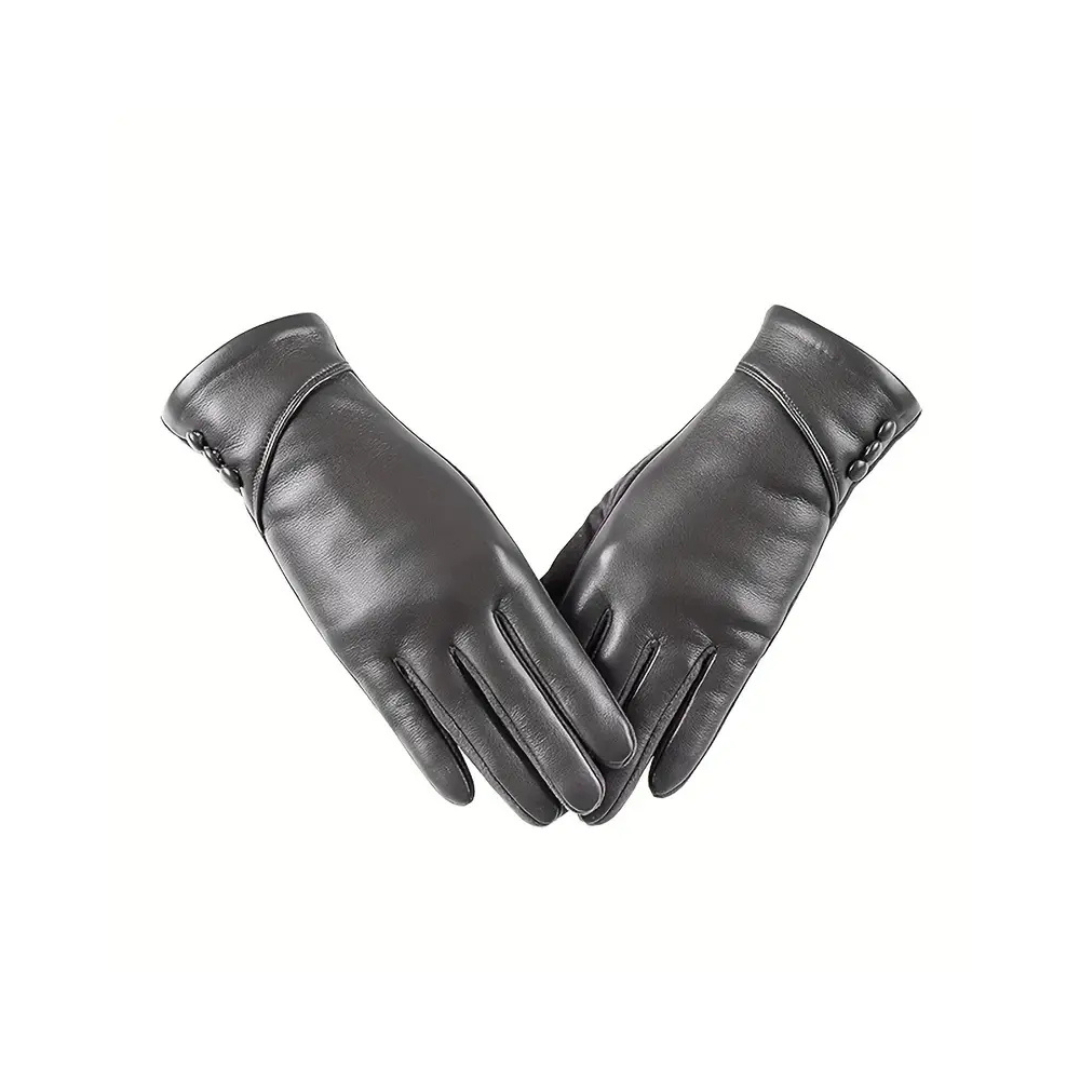 Matias | Button Stylish Accent Gloves