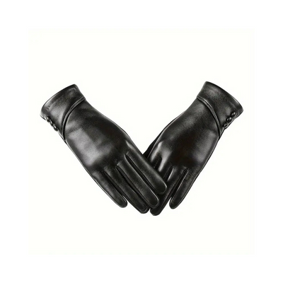 Matias | Button Stylish Accent Gloves