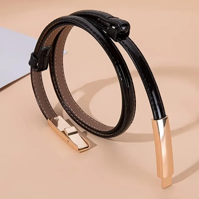 Sabine | Sleek Slide Buckle Belt
