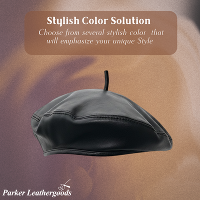 Pierre | Black Classic Parisian Hat