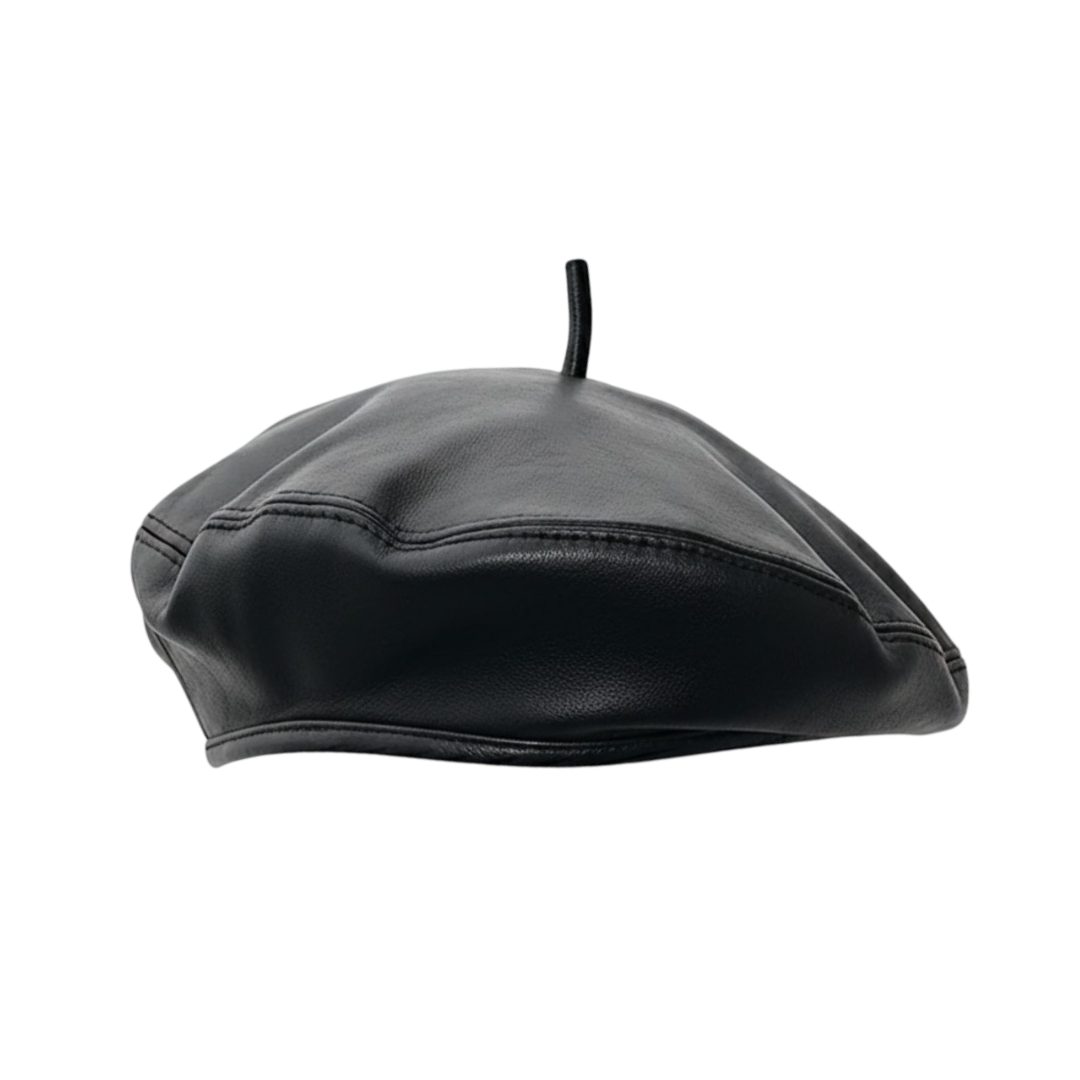 Pierre | Black Classic Parisian Hat