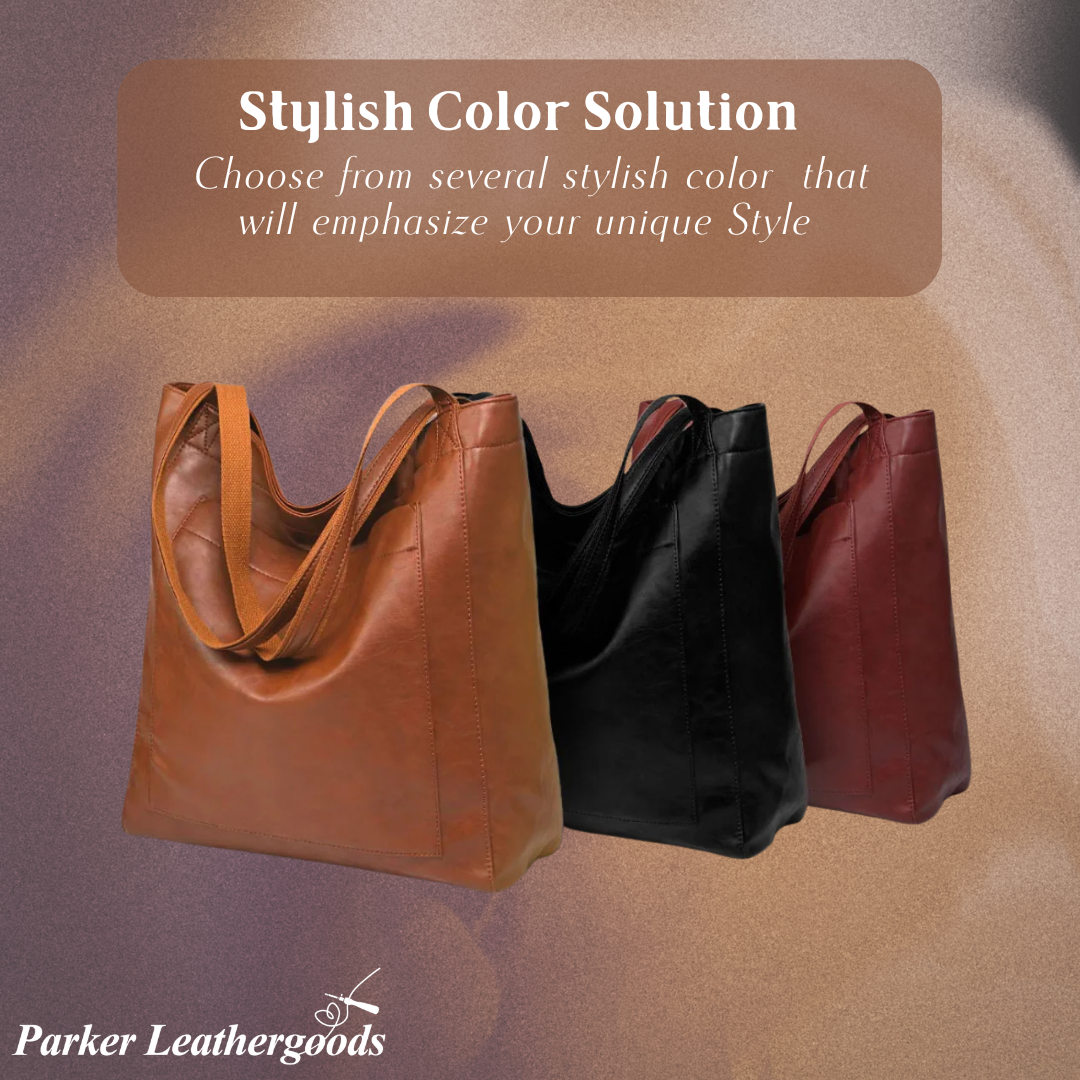 Aria Luxe | Modern Chic Leather Tote (BUY 1 GET 1 FREE)