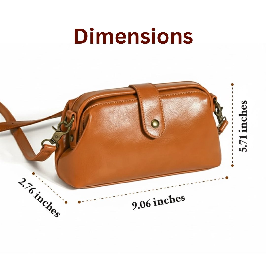 Aurielle | Classic Leather Satchel (BUY 1 GET 1 FREE)