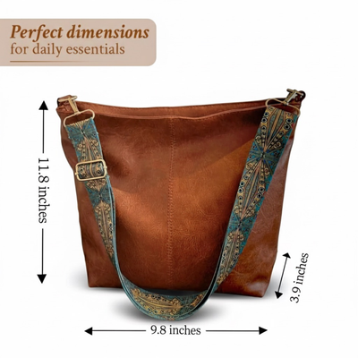 VitaBella | Vintage Charm Leather Shoulder Bag (BUY 1 GET 1 FREE)