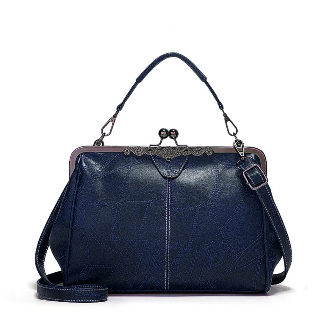 VeraBelle | Vintage Kiss Lock Handbag (BUY 1 GET 1 FREE)