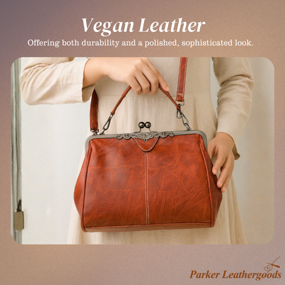 VeraBelle | Vintage Kiss Lock Handbag (BUY 1 GET 1 FREE)