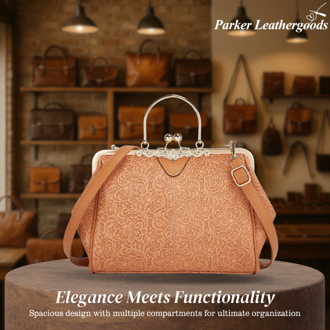 VeraBelle | Vintage Kiss Lock Handbag (BUY 1 GET 1 FREE)