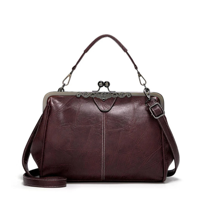 VeraBelle | Vintage Kiss Lock Handbag (BUY 1 GET 1 FREE)