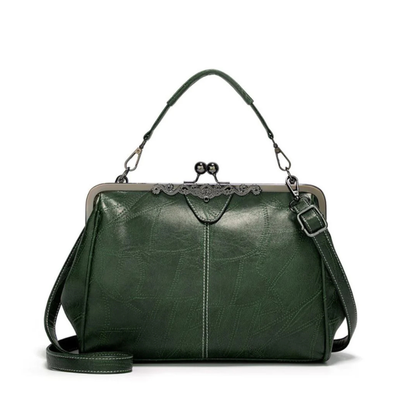 VeraBelle | Vintage Kiss Lock Handbag (BUY 1 GET 1 FREE)