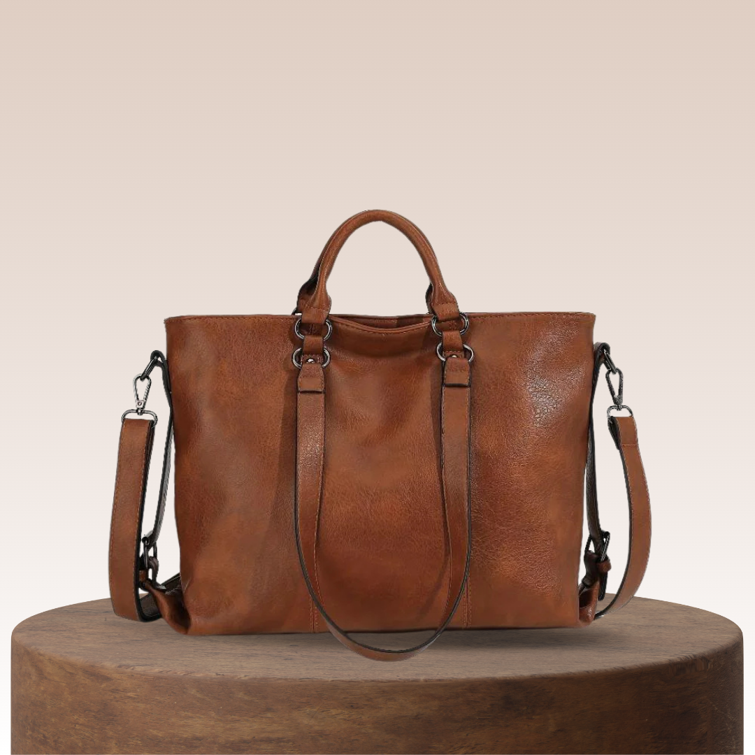 Amara  | Classic Vintage Leather Tote (BUY 1 GET 1 FREE)