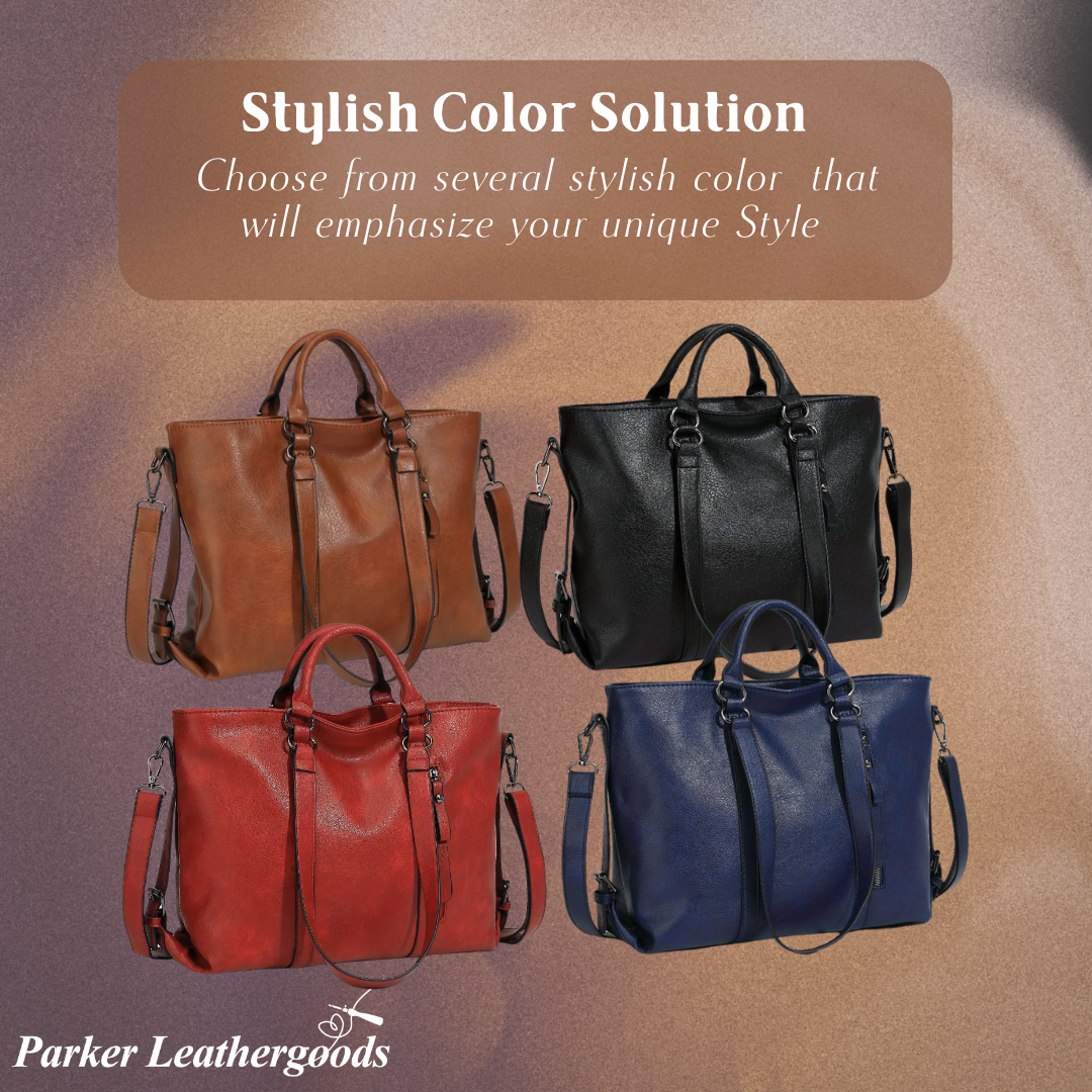 Amara  | Classic Vintage Leather Tote (BUY 1 GET 1 FREE)