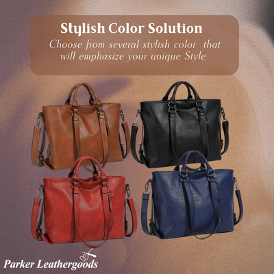 Amara  | Classic Vintage Leather Tote (BUY 1 GET 1 FREE)